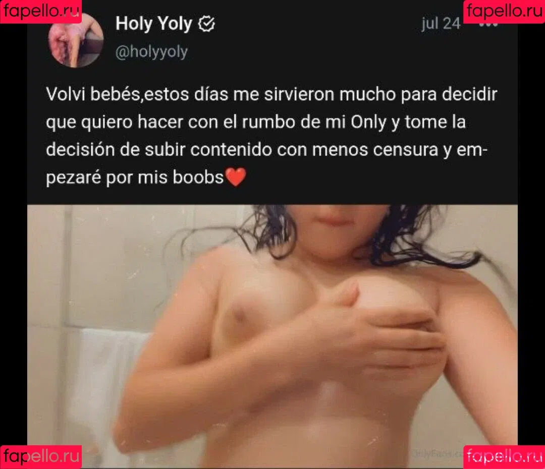 Holyyoly Onlyfans Photo Gallery 