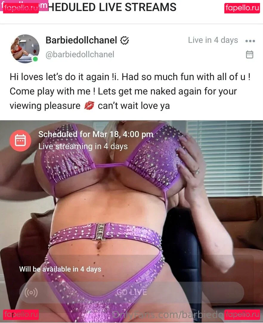 barbiedollchanel Onlyfans Photo Gallery 