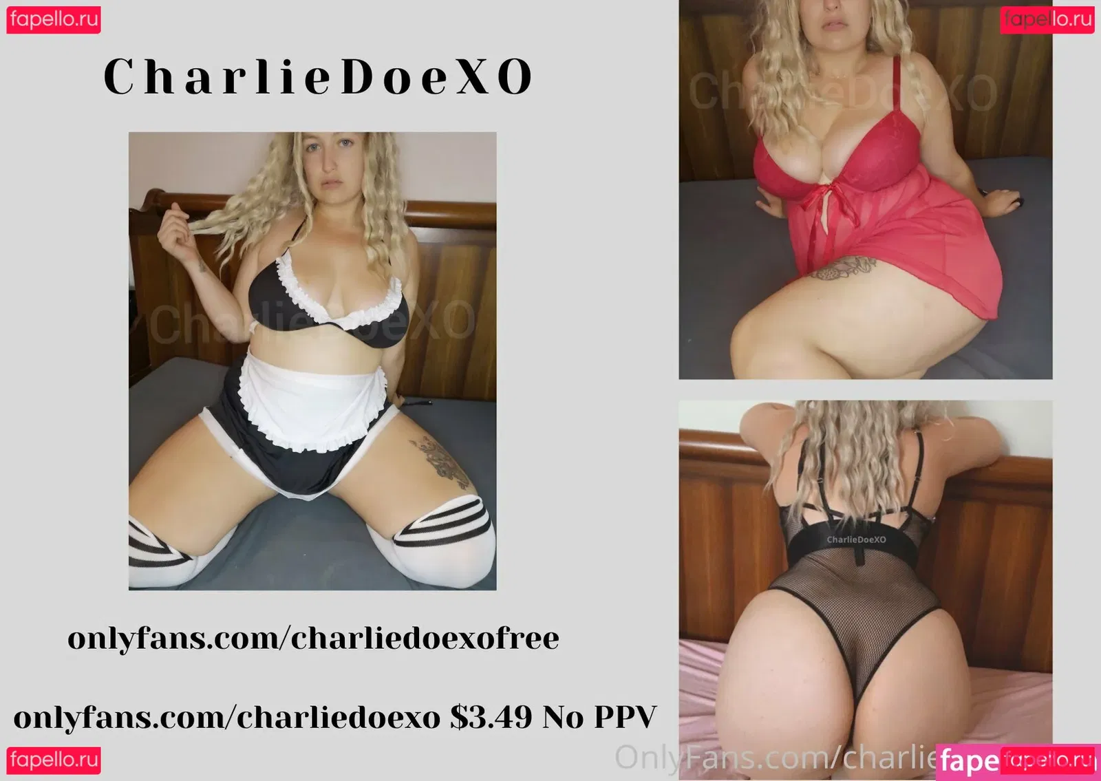 charliedoexofree Onlyfans Photo Gallery 