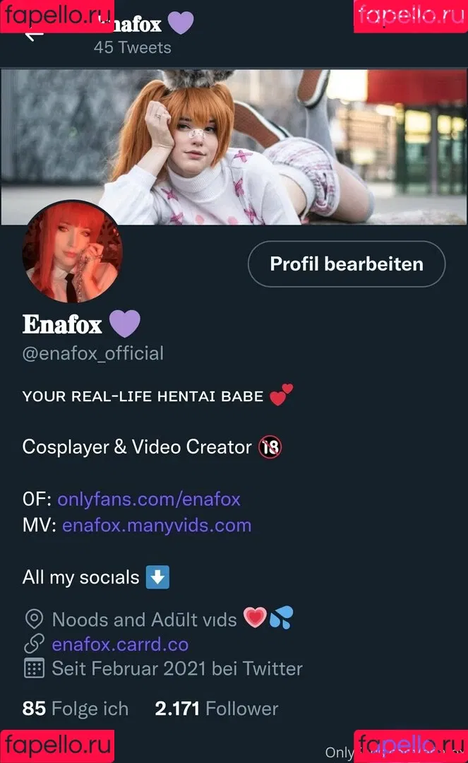 Enafox Onlyfans Photo Gallery 