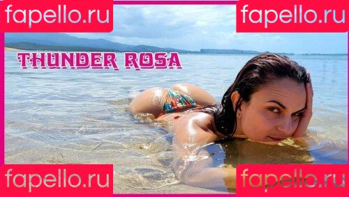 Thunder Rosa Onlyfans Photo Gallery 