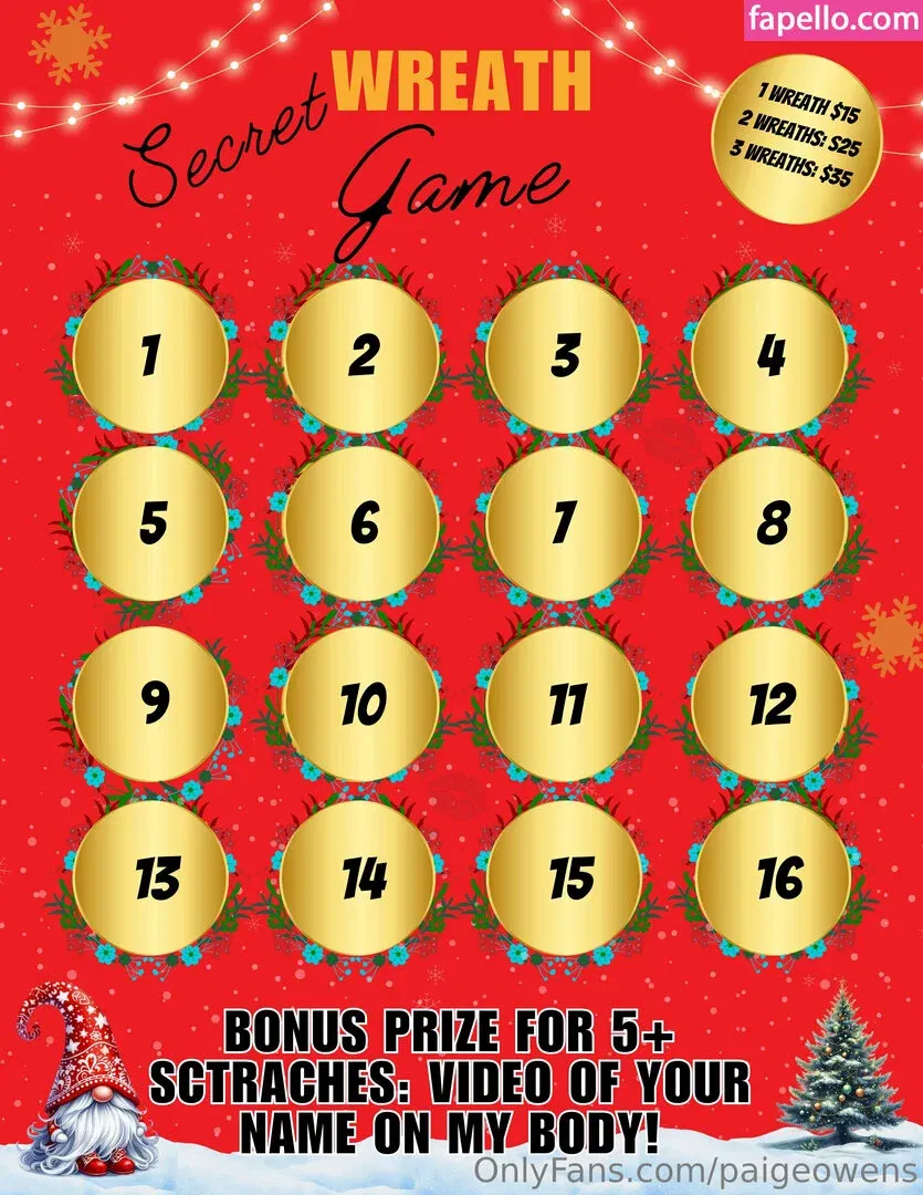 paigeowens Onlyfans Photo Gallery 