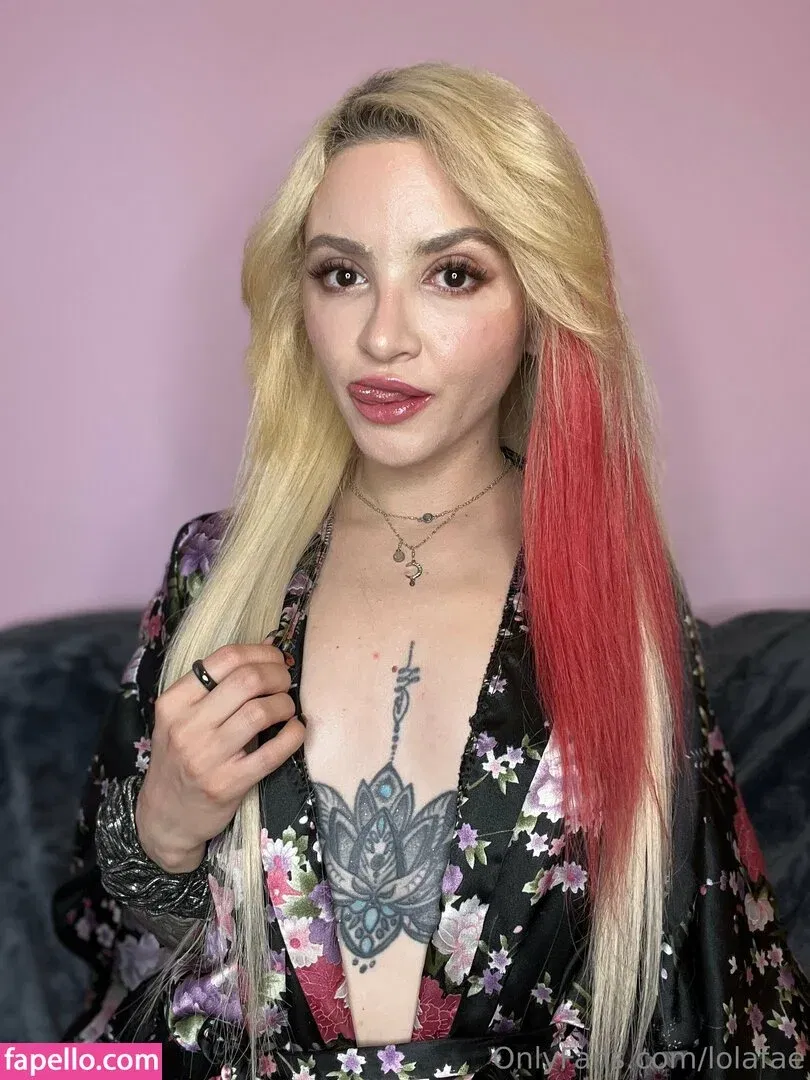 lolafae Onlyfans Photo Gallery 