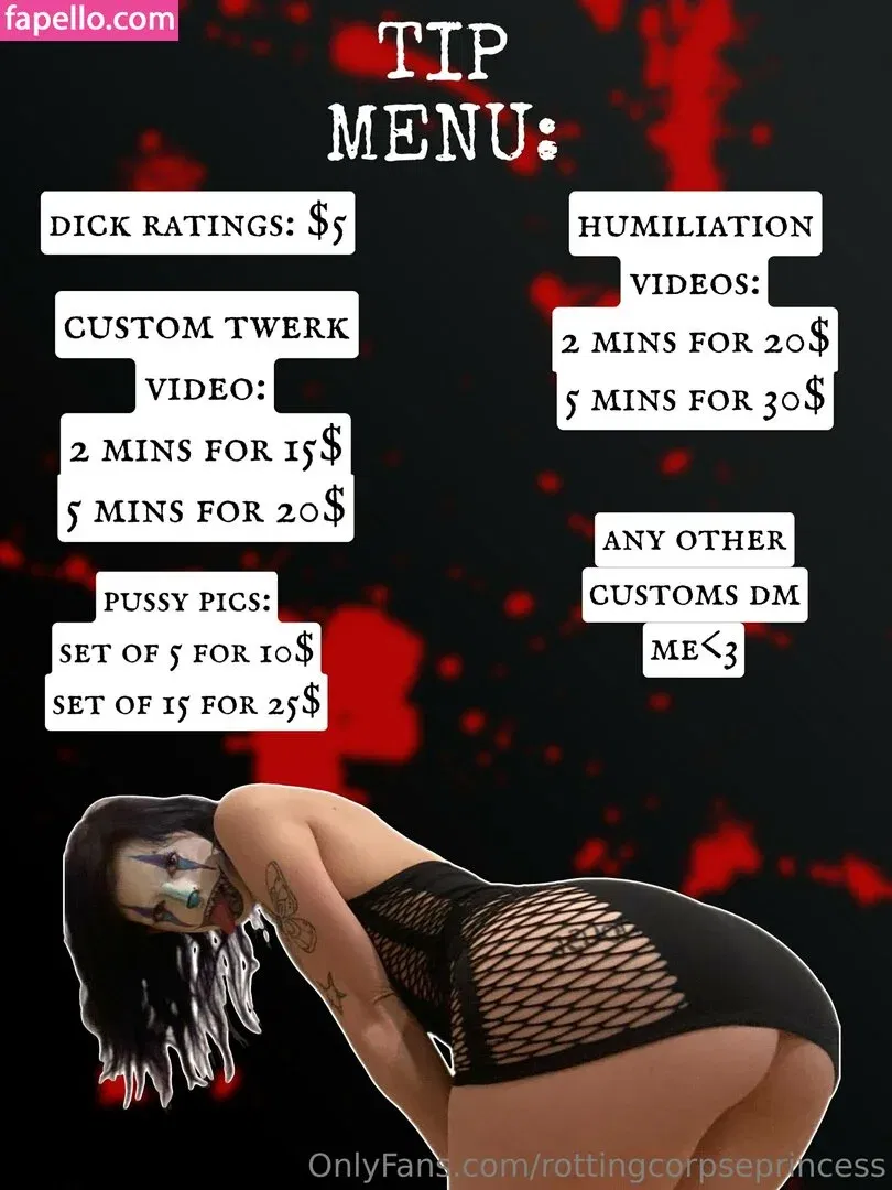 rottingcorpseprincess Onlyfans Photo Gallery 