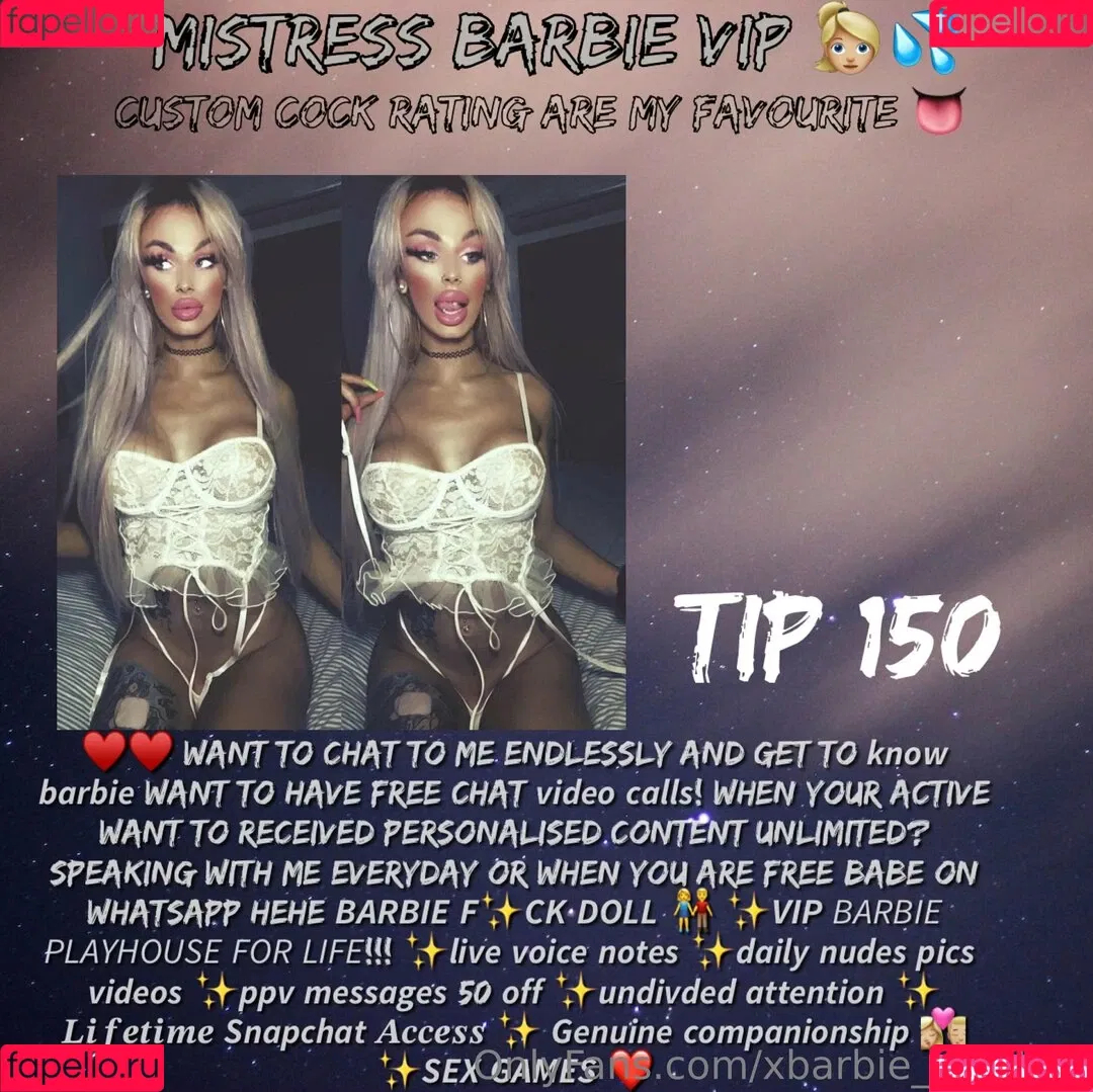 xbarbie_malibux Onlyfans Photo Gallery 