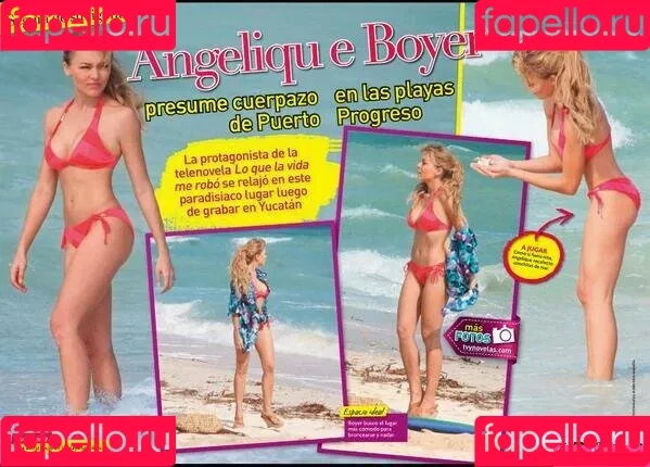 Angelique Boyer Onlyfans Photo Gallery 