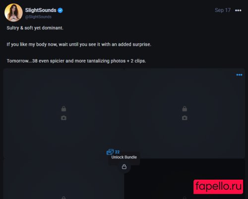 Slight Sounds ASMR Onlyfans Photo Gallery 