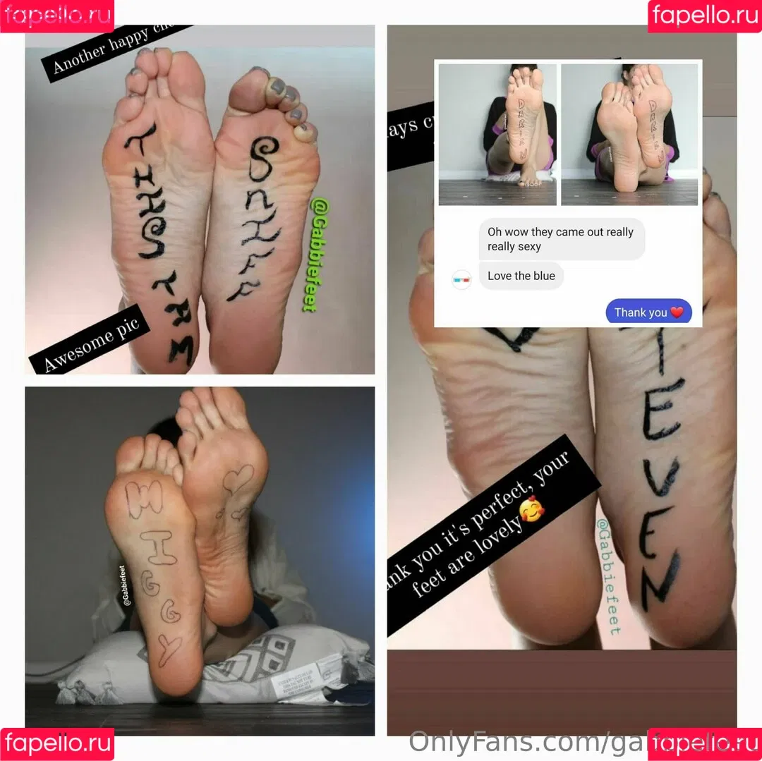 gabbiefeet Onlyfans Photo Gallery 