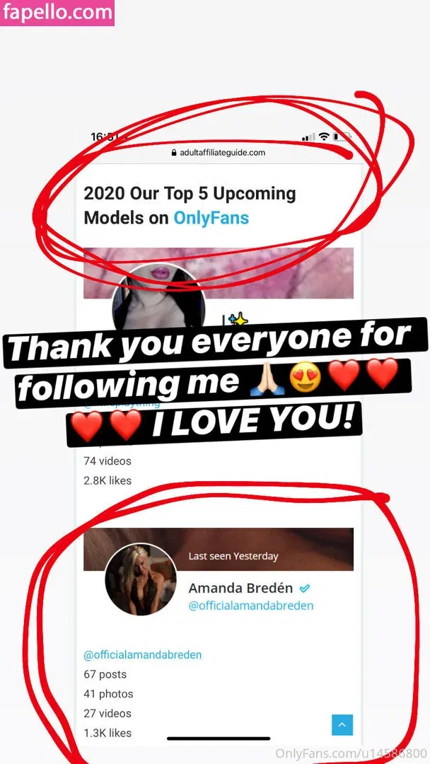 officialamandabreden Onlyfans Photo Gallery 