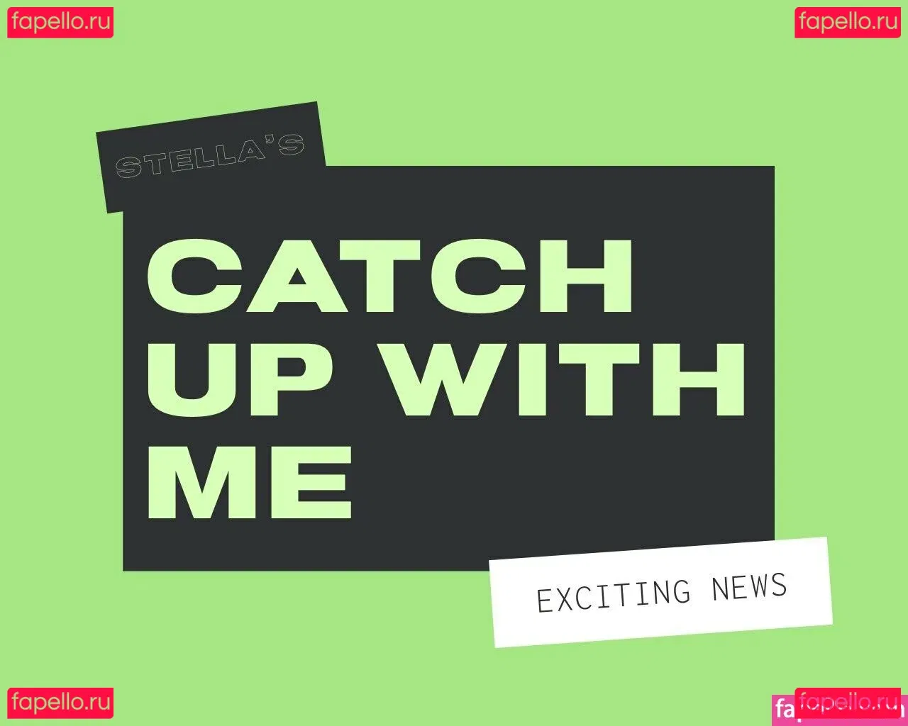 Stellasamore Onlyfans Photo Gallery 