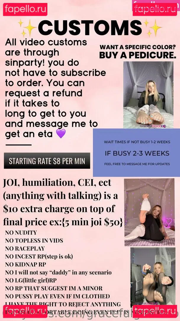 gracefulgracexo Onlyfans Photo Gallery 