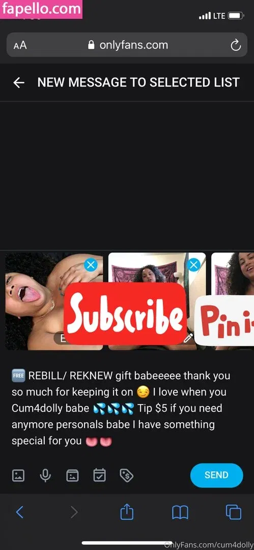 cum4dolly Onlyfans Photo Gallery 