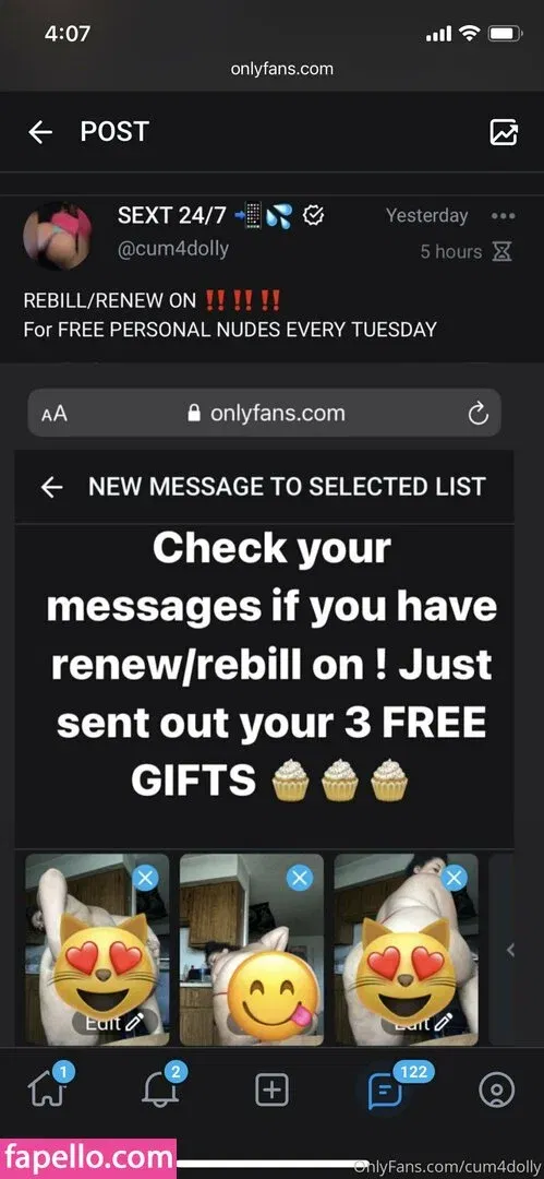 cum4dolly Onlyfans Photo Gallery 