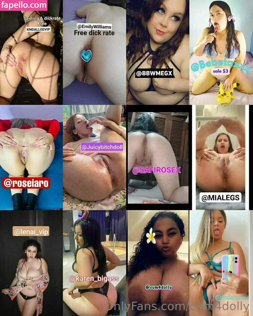 cum4dolly Onlyfans Photo Gallery 