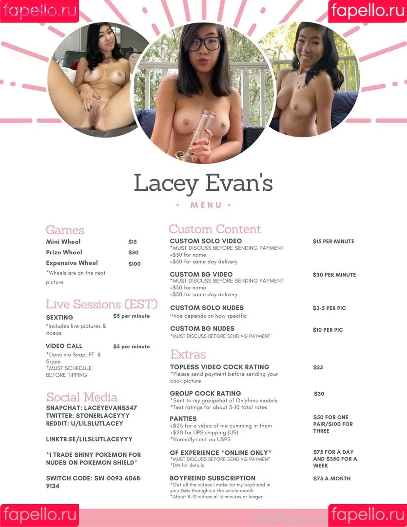 Lilslutlaceyyy Onlyfans Photo Gallery 