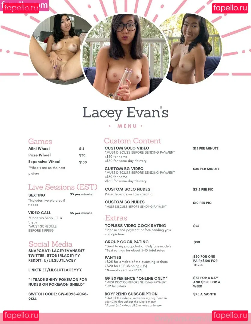 Lilslutlaceyyy Onlyfans Photo Gallery 