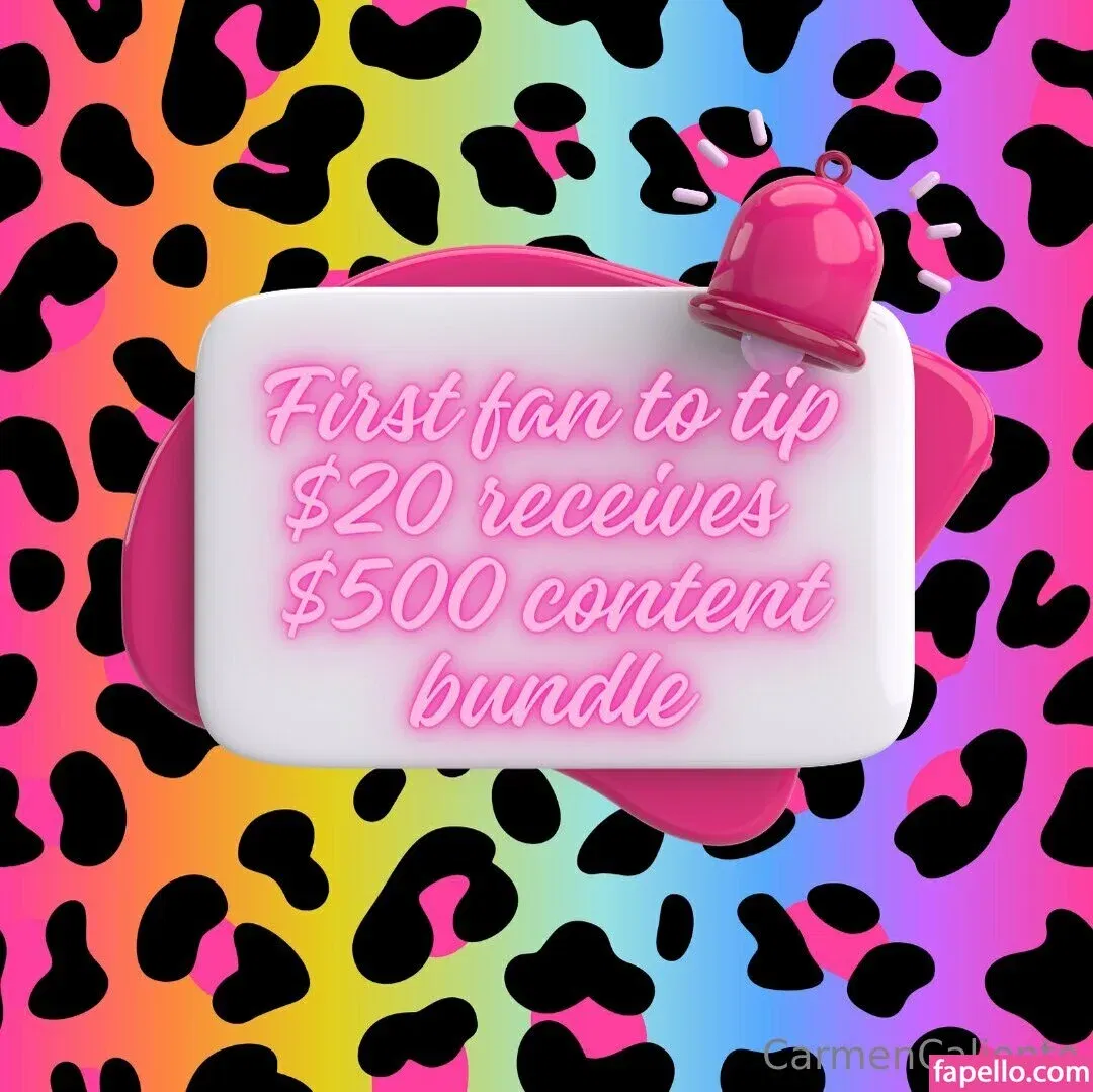 carmencalixxx Onlyfans Photo Gallery 