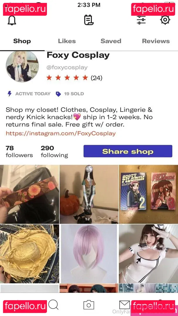 FoxyCosplay Onlyfans Photo Gallery 