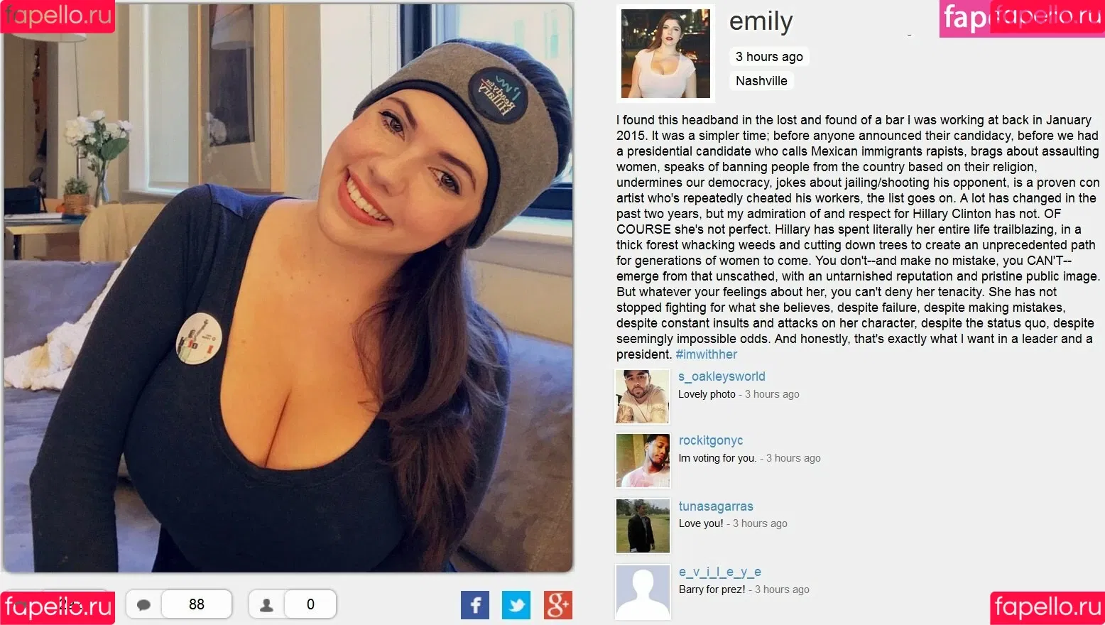 Emily H. Barry Onlyfans Photo Gallery 