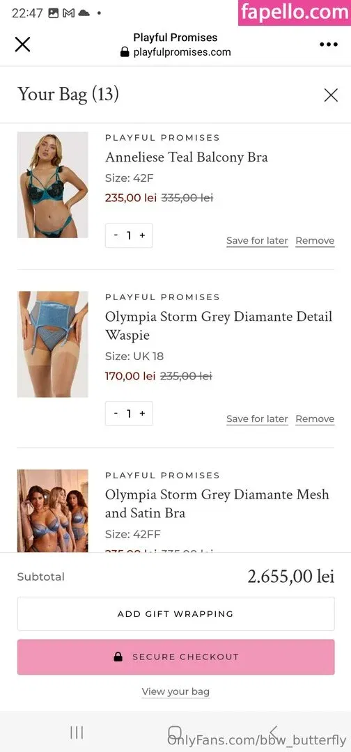 bbw_butterfly Onlyfans Photo Gallery 