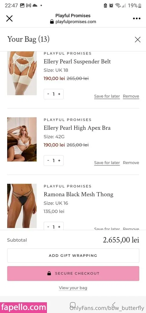 bbw_butterfly Onlyfans Photo Gallery 