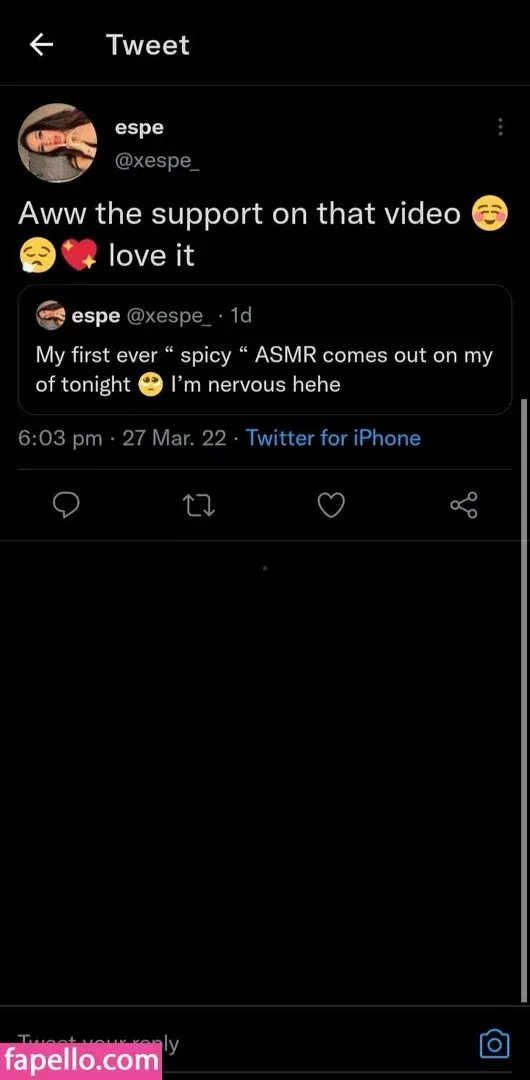 Espe ASMR Onlyfans Photo Gallery 