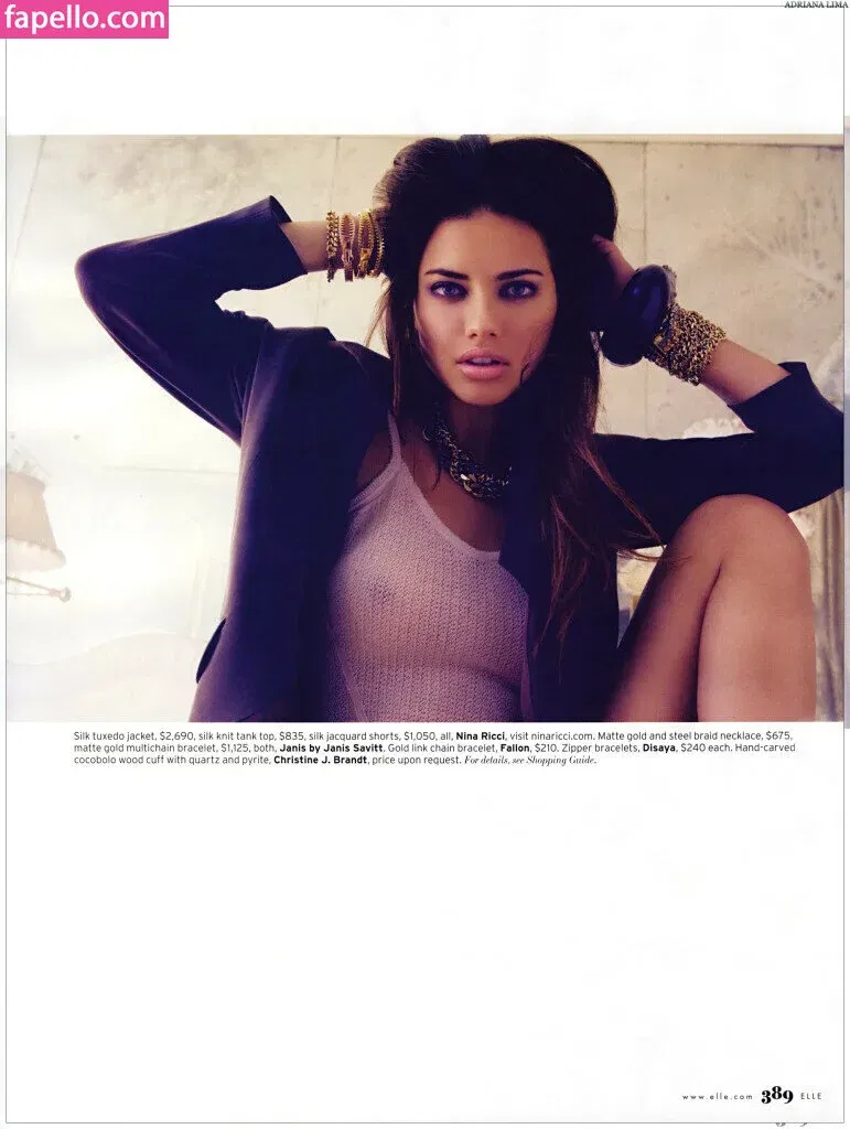 Adriana Lima Onlyfans Photo Gallery 