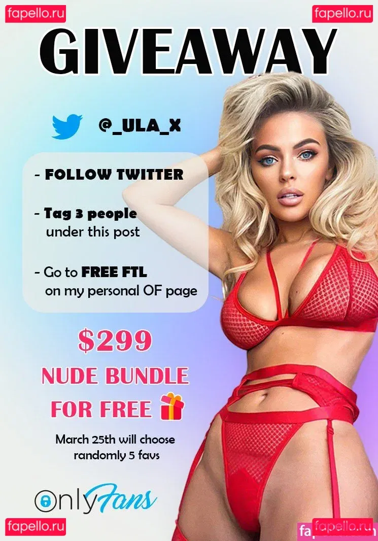 Ula.X Onlyfans Photo Gallery 