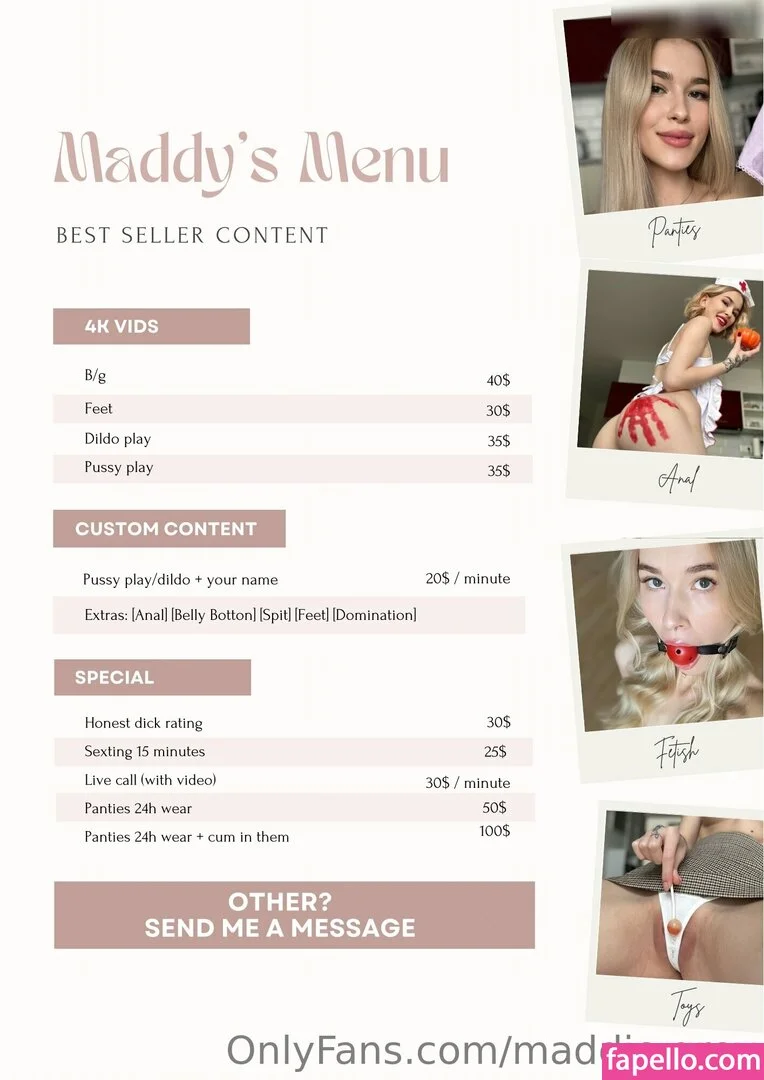 Maddie Grey Onlyfans Photo Gallery 