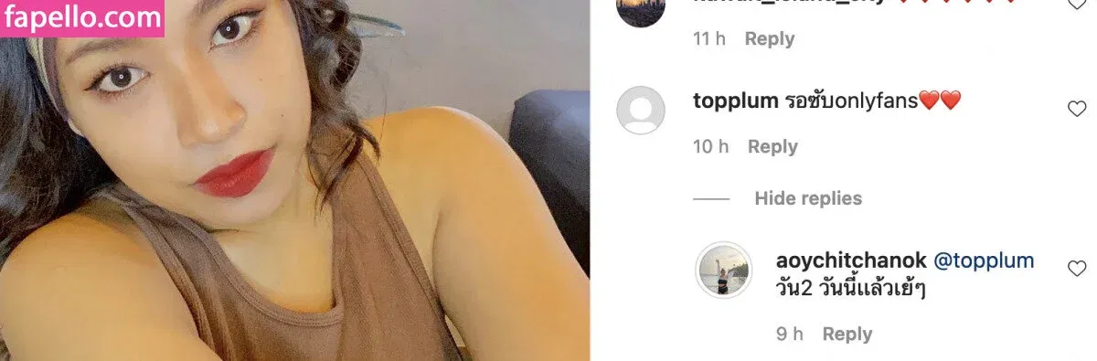 Aoy Chitchanok Onlyfans Photo Gallery 