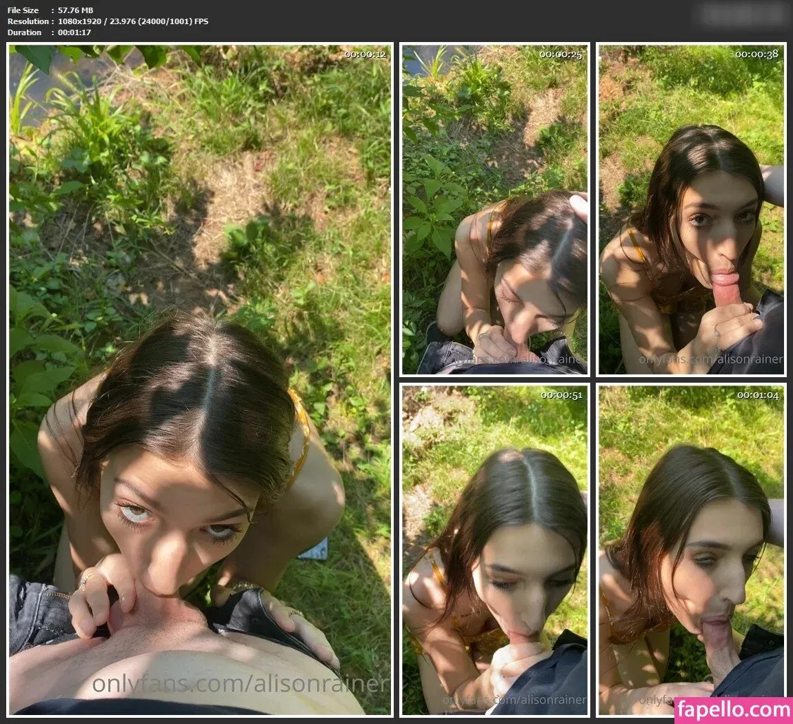 AlisonRainer Onlyfans Photo Gallery 