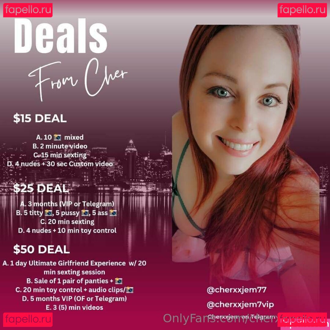 cherrigomez / cherxxjem77 Onlyfans Photo Gallery 