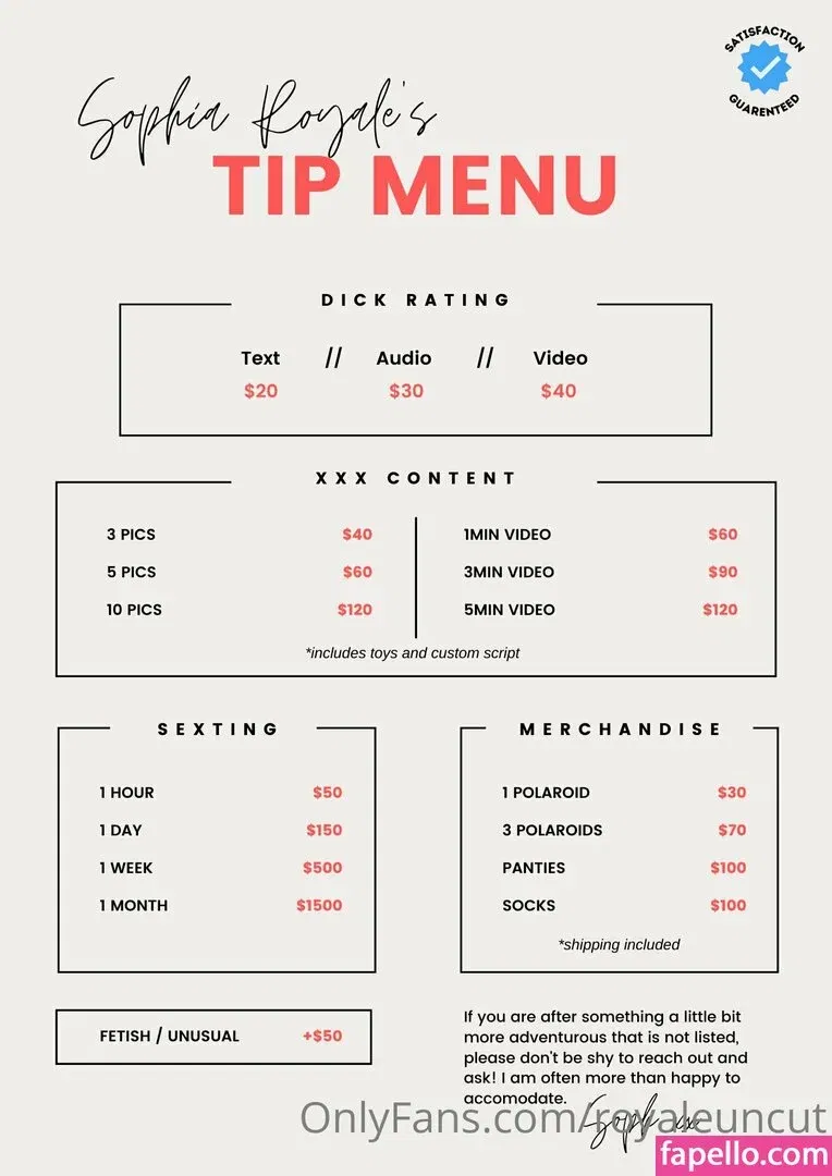 royaleuncut Onlyfans Photo Gallery 