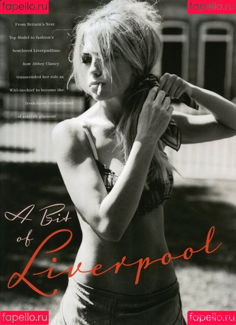 Abbey Clancy Onlyfans Photo Gallery 