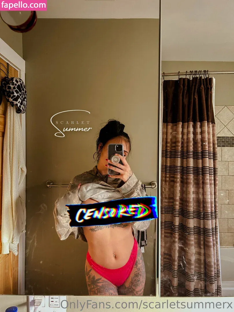 scarletsummerx Onlyfans Photo Gallery 