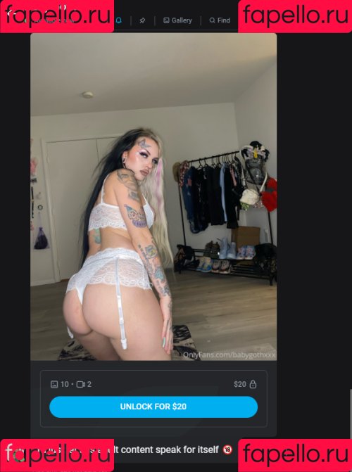 babygothxxx Onlyfans Photo Gallery 