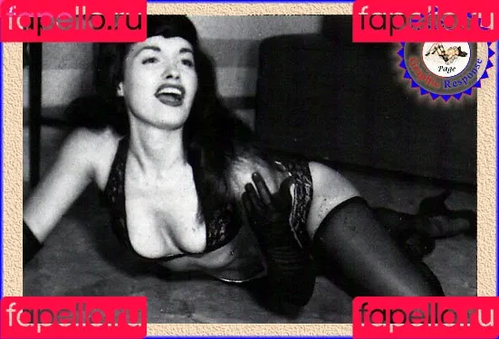 Bettie Page Onlyfans Photo Gallery 