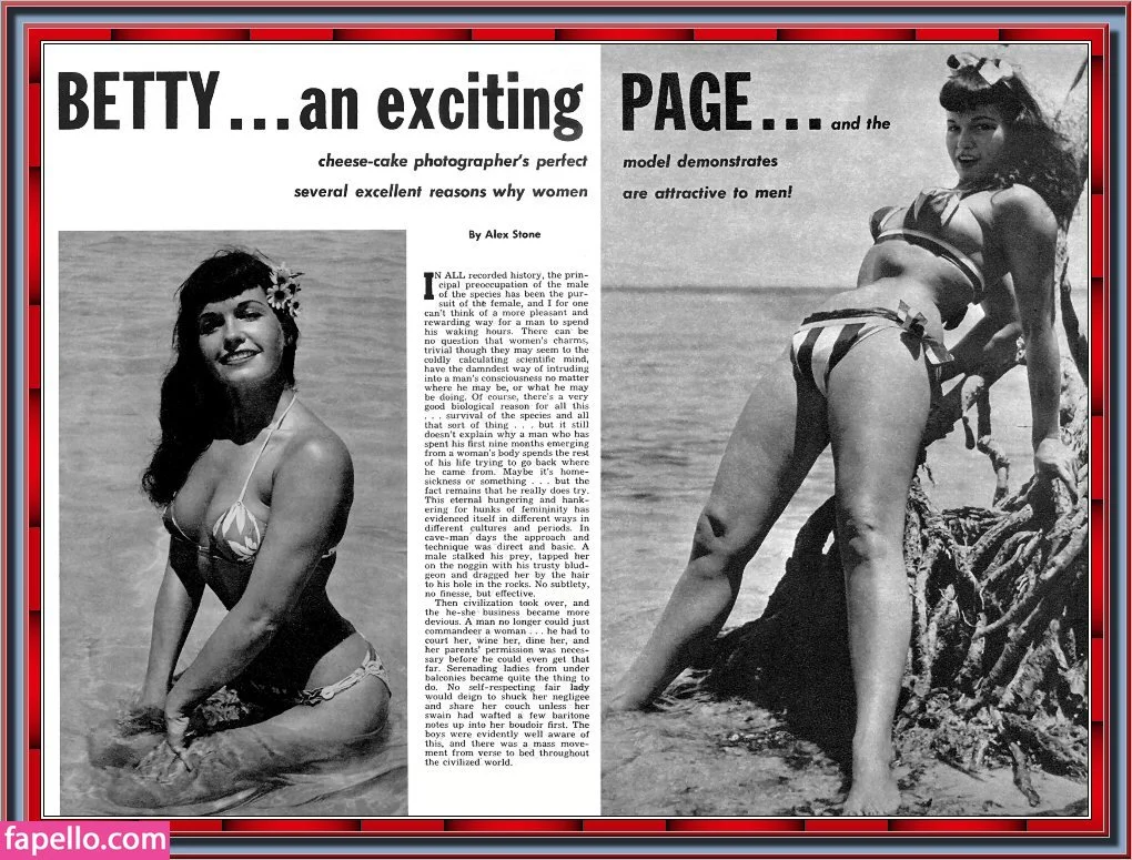 Bettie Page Onlyfans Photo Gallery 