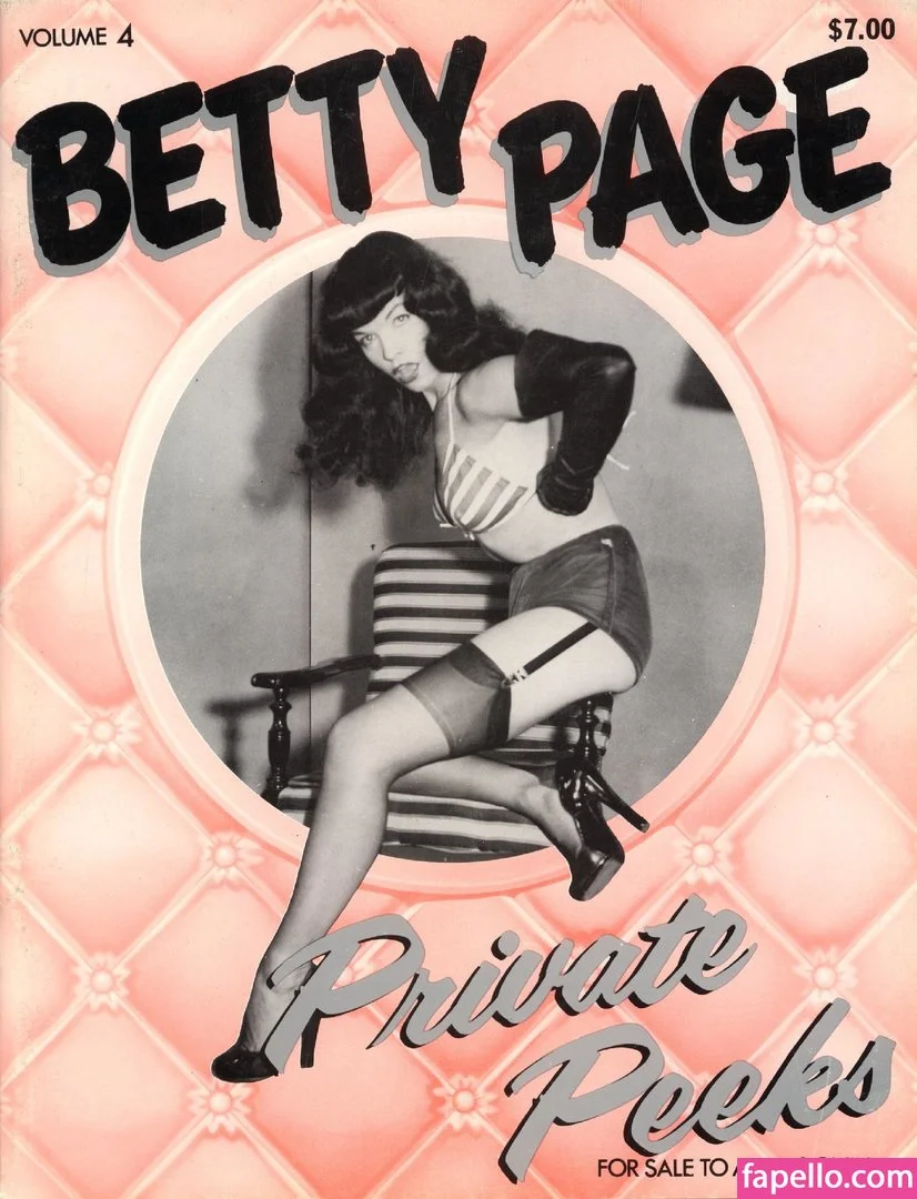 Bettie Page Onlyfans Photo Gallery 