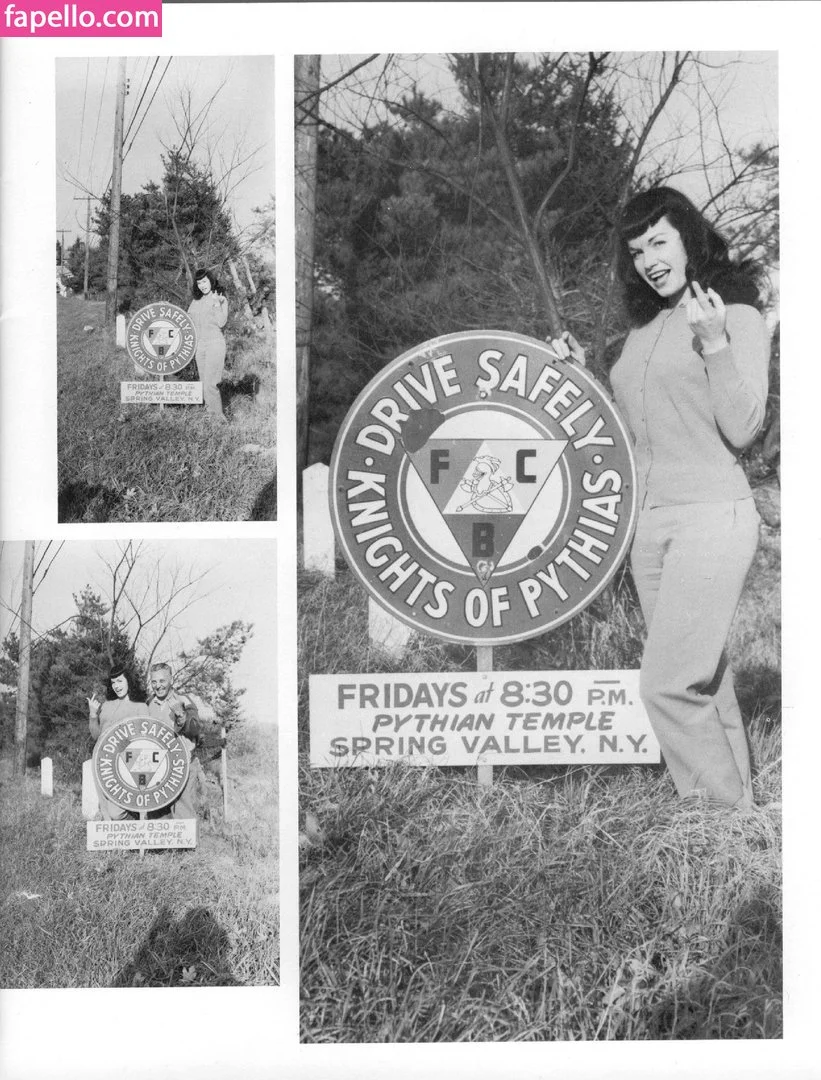 Bettie Page Onlyfans Photo Gallery 