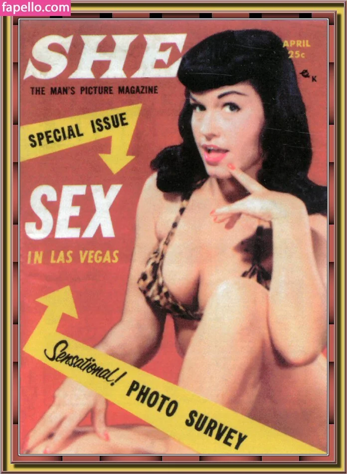 Bettie Page Onlyfans Photo Gallery 