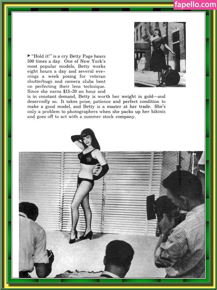 Bettie Page Onlyfans Photo Gallery 