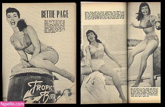 Bettie Page Onlyfans Photo Gallery 