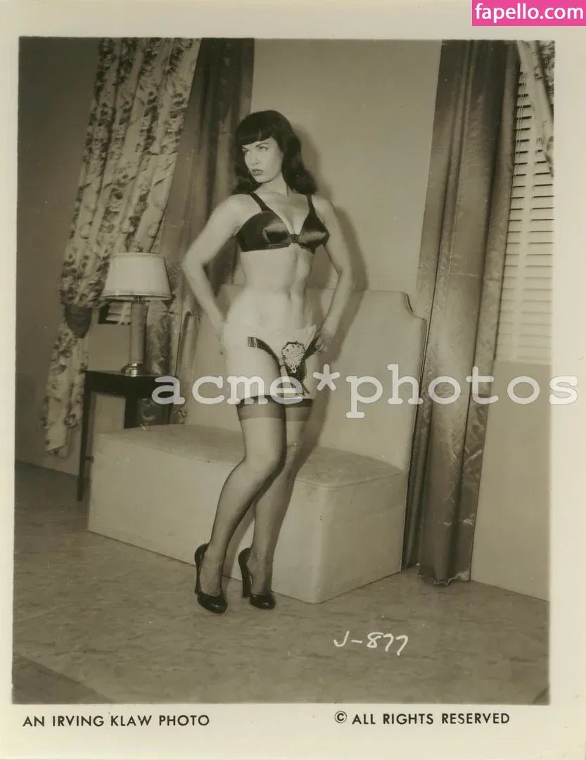 Bettie Page Onlyfans Photo Gallery 