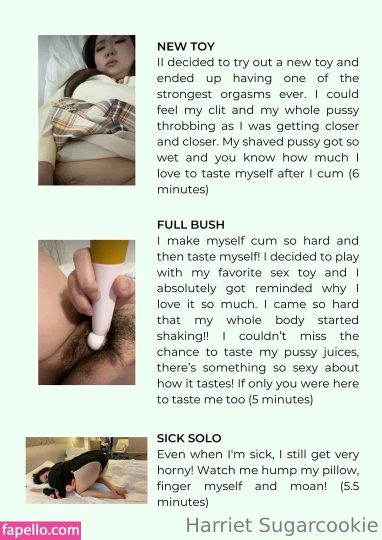 harrietsugarcookie Onlyfans Photo Gallery 