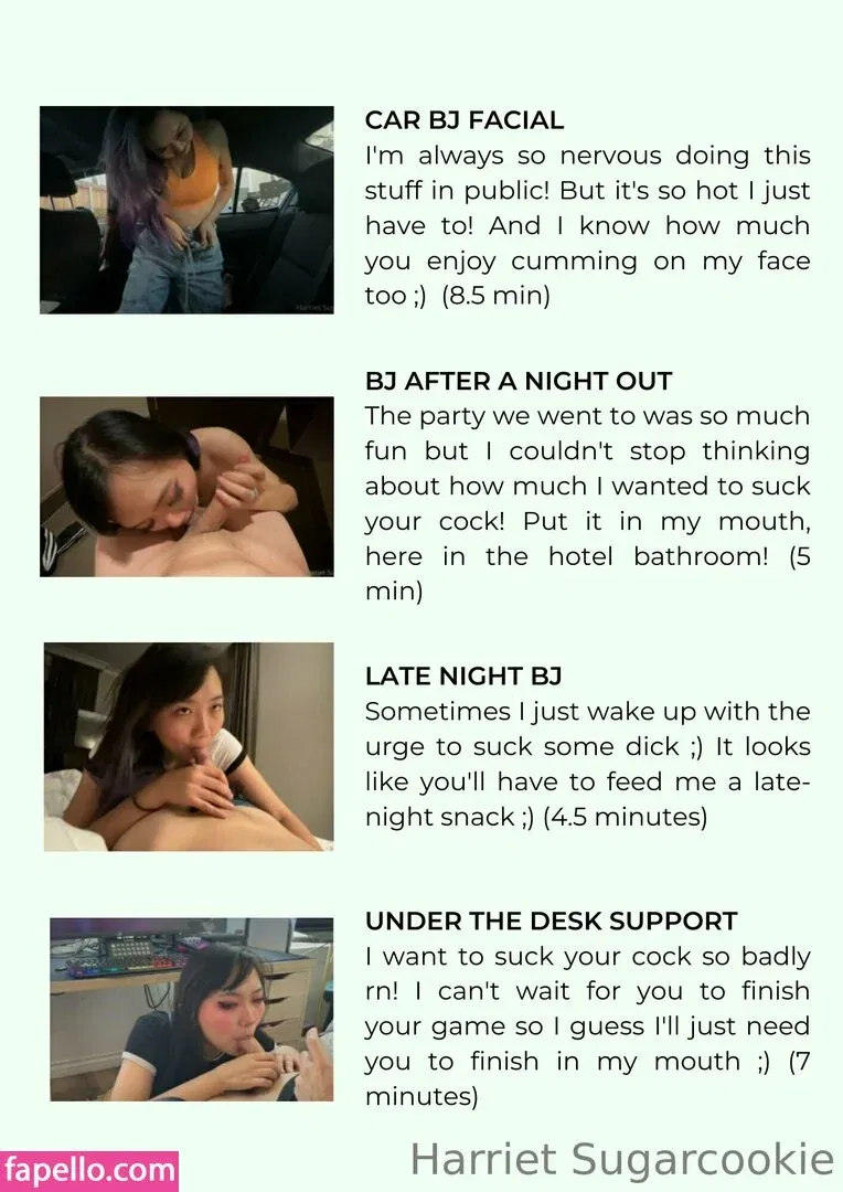 harrietsugarcookie Onlyfans Photo Gallery 