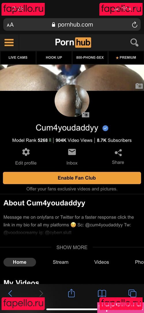 cum4youdaddyy / voodoodacreamer Onlyfans Photo Gallery 