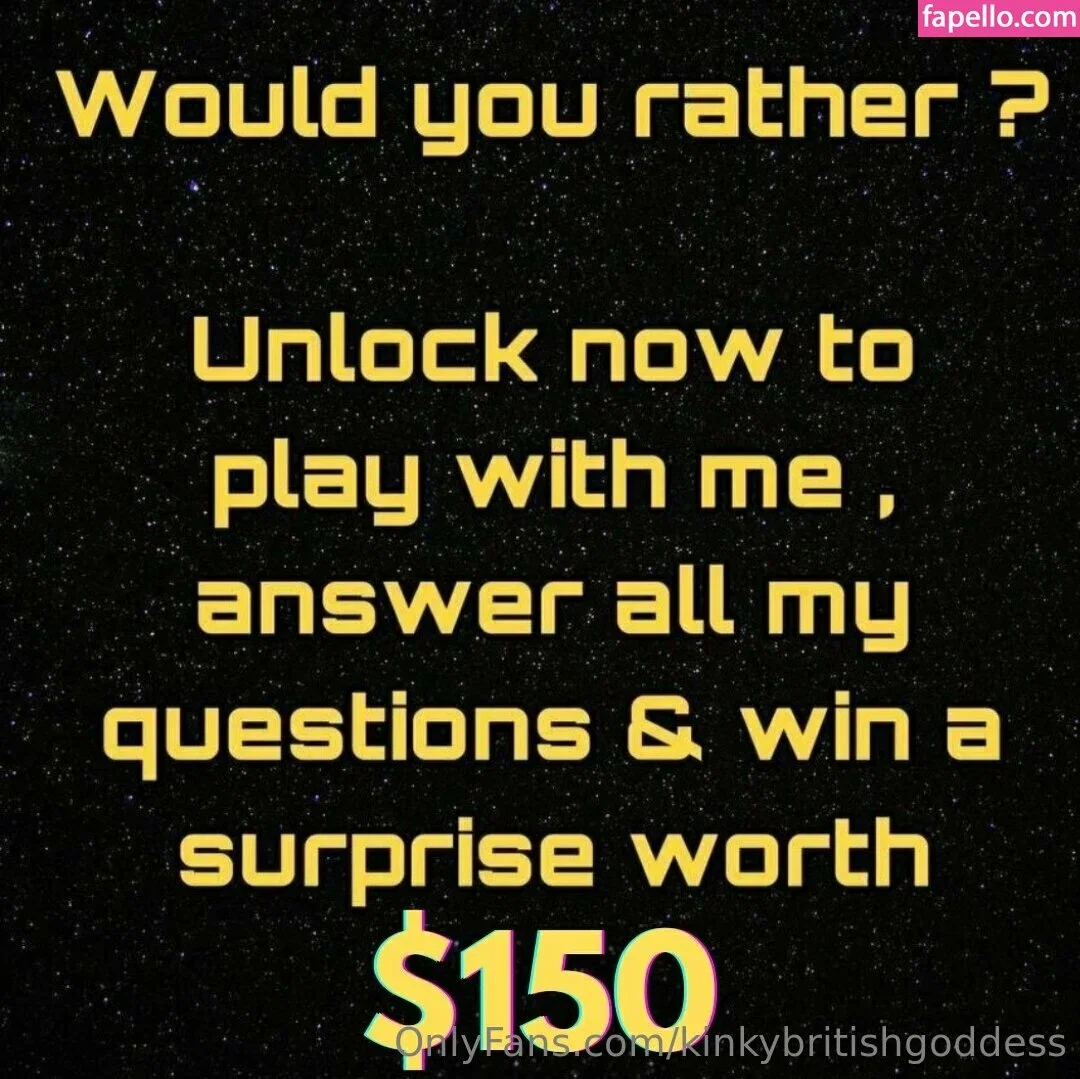 kinkybritishgoddess Onlyfans Photo Gallery 