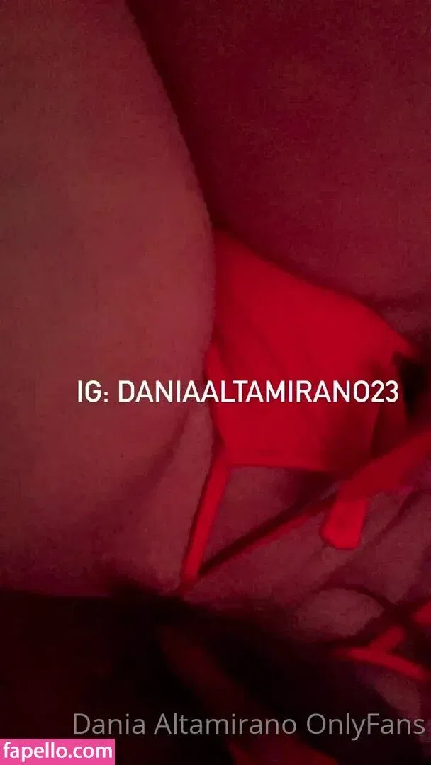 Dania Altamirano Onlyfans Photo Gallery 