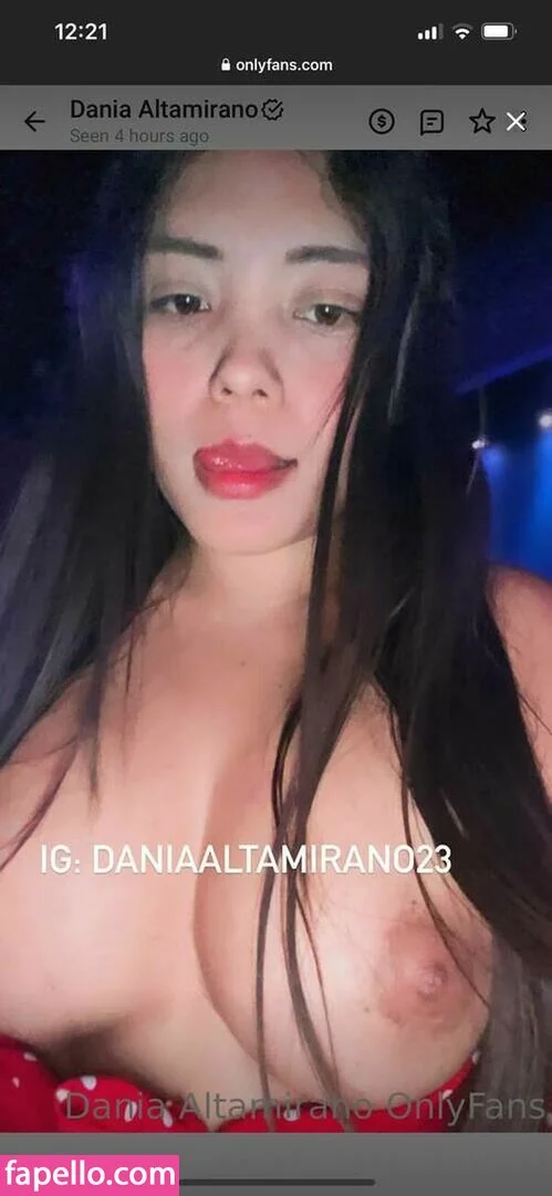Dania Altamirano Onlyfans Photo Gallery 